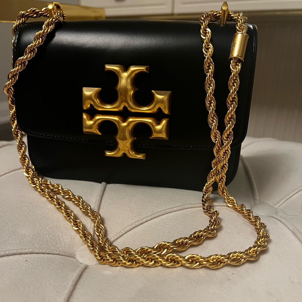Black and Gold Crossbody Bag